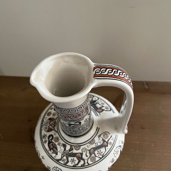 Greek pottery replica number 149, about 650 B.C, Louvre-museum  hand made - Picture 5 of 8